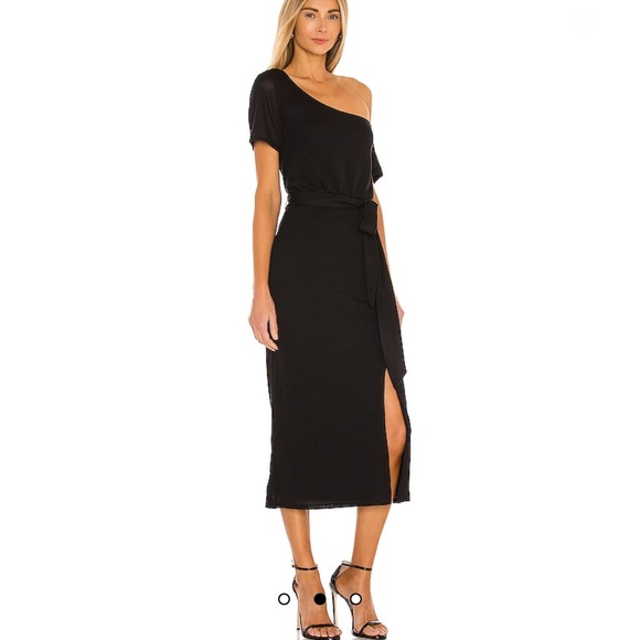 Lovers and Friends Eden Midi Dress in Black XS - Picture 2 of 9